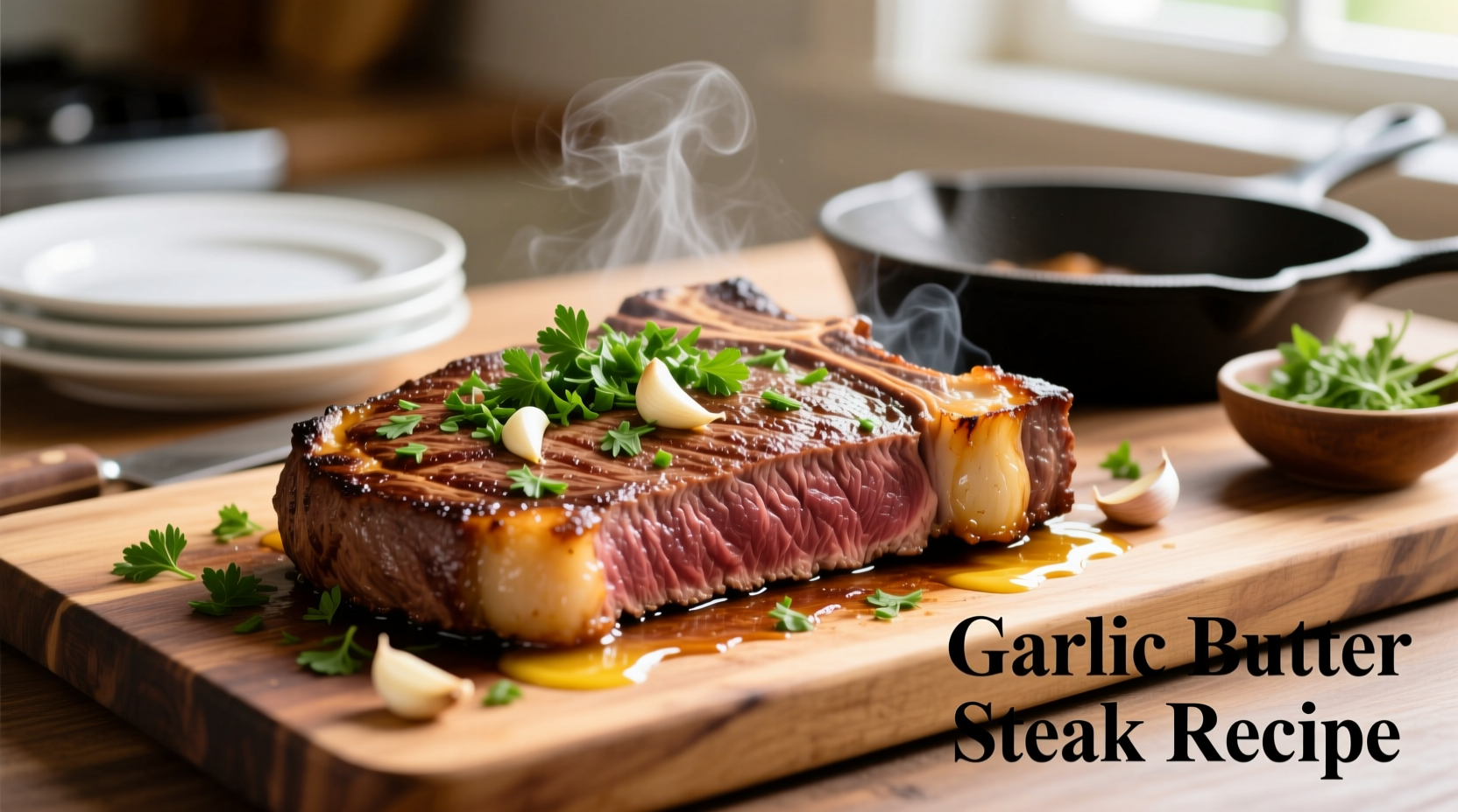 Perfect Garlic Butter Steak Recipe in 25 Minutes