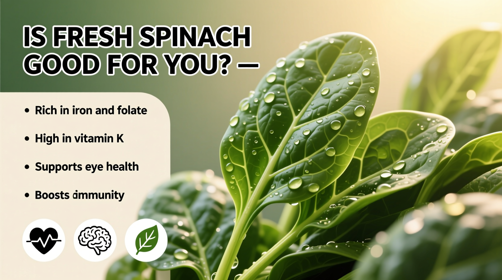 Fresh Spinach Benefits: Science-Backed Health Facts Revealed