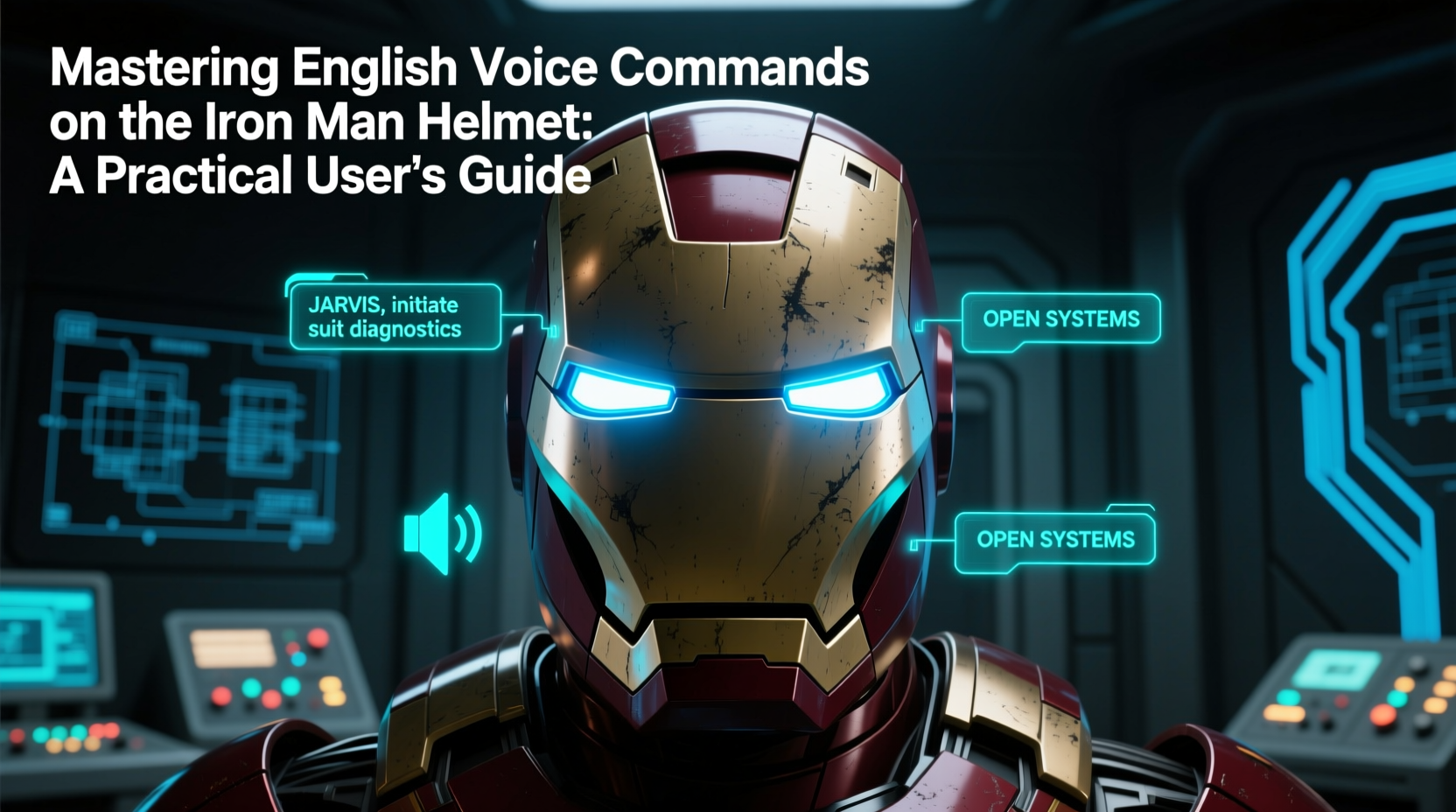 mastering english voice commands on the iron man helmet a practical users guide