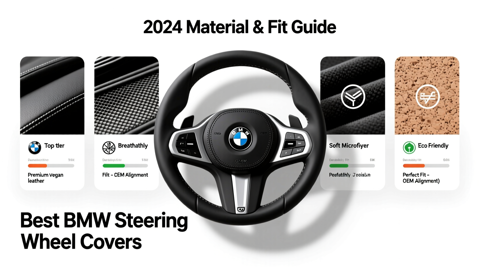bmw steering wheel cover comparison