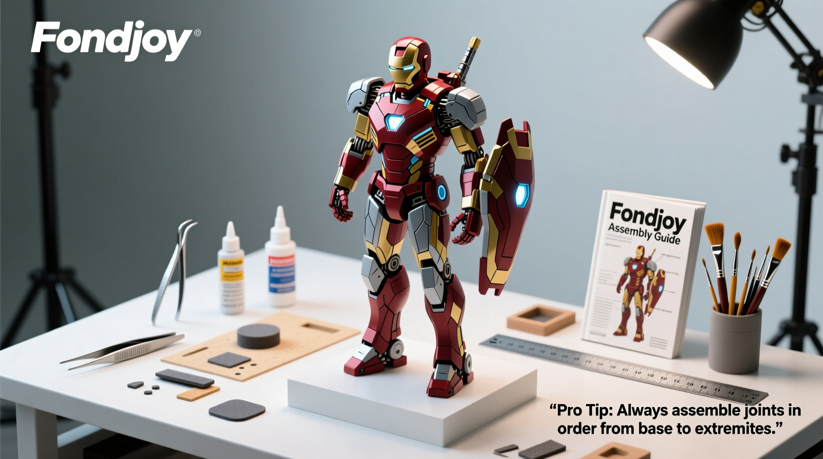 expert tips and tricks for flawless assembly of the fondjoy iron man mk45 model