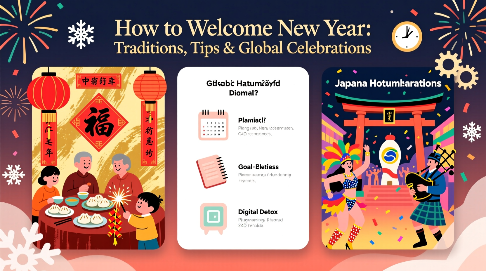how to welcome new year