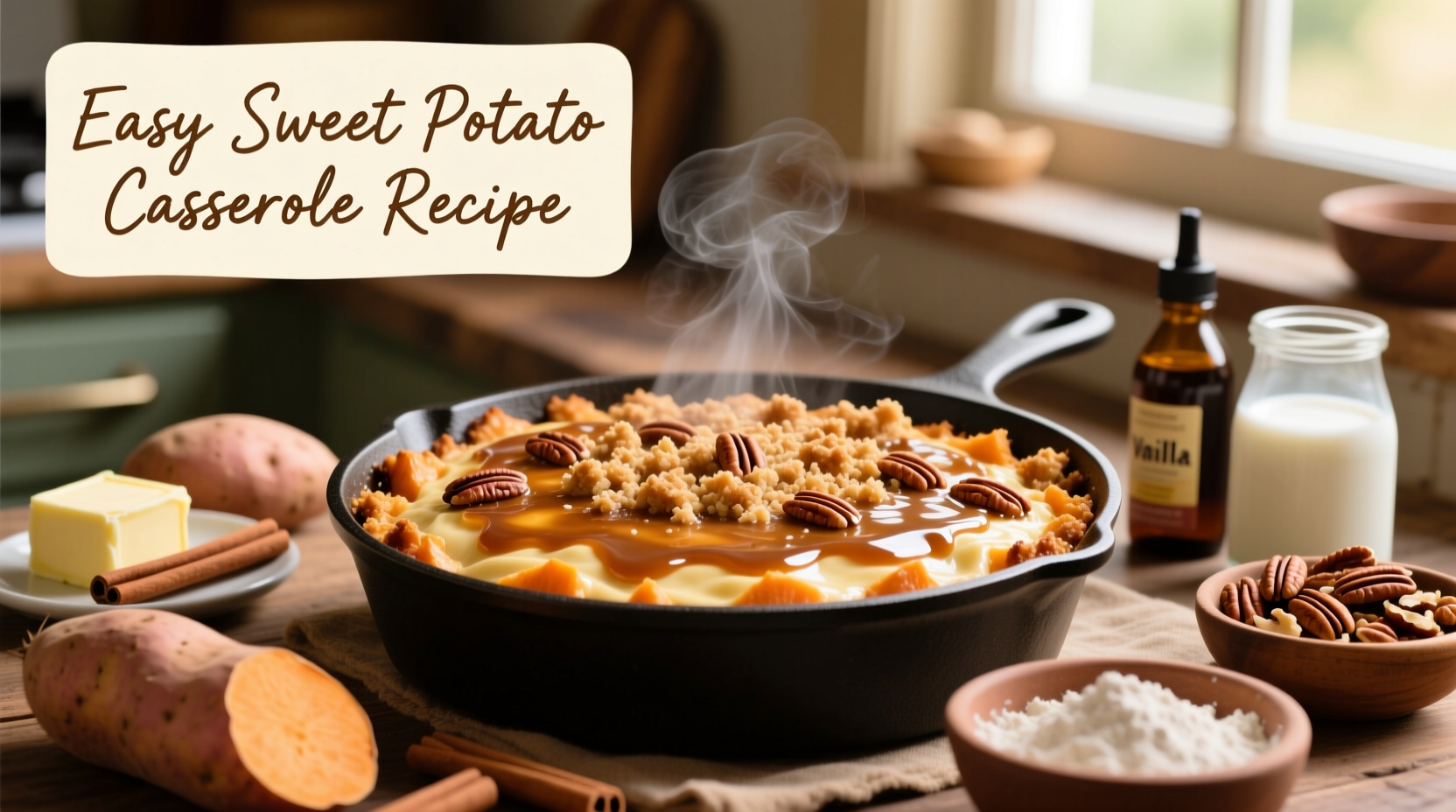 easy sweet potato casserole recipe