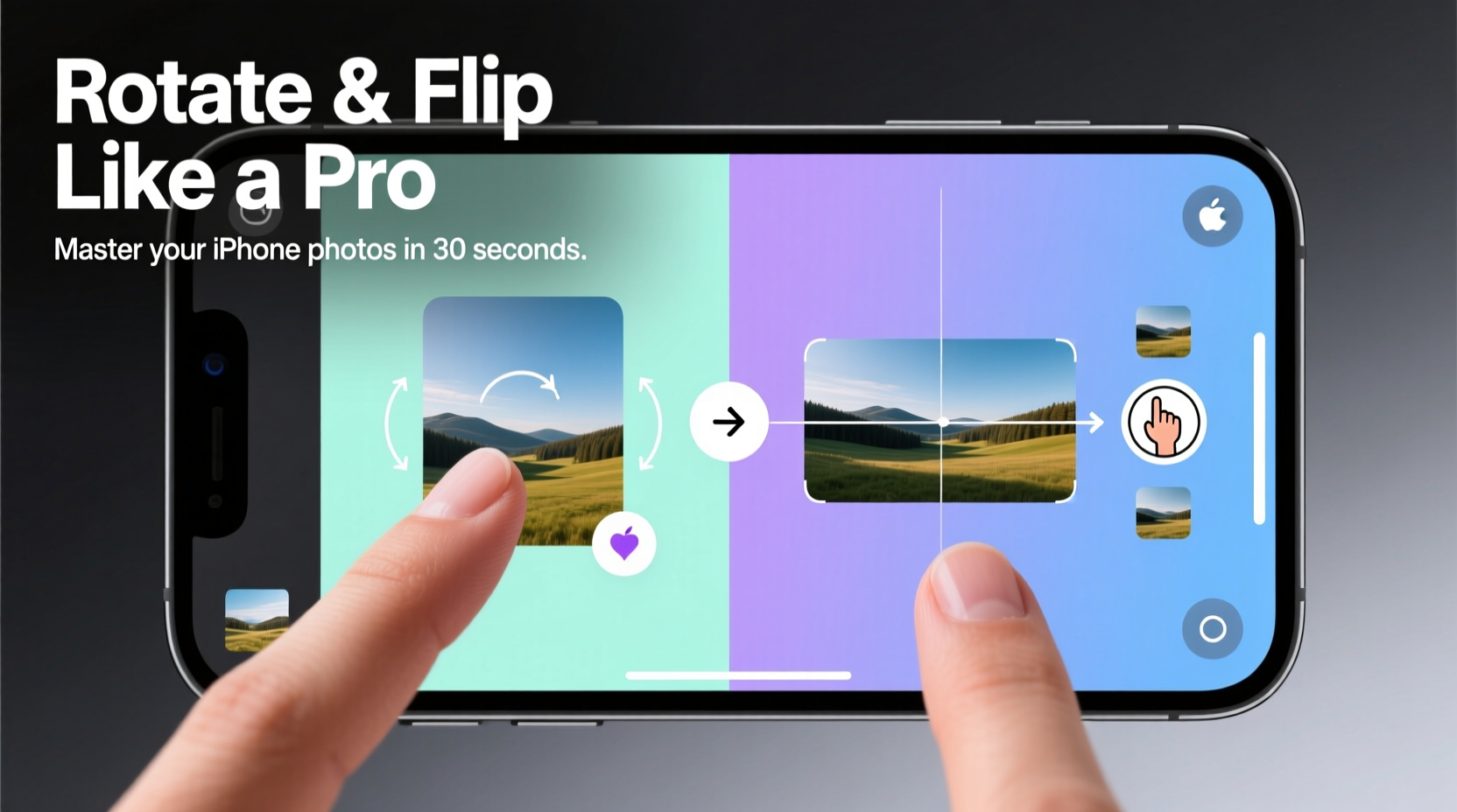 effortless ways to rotate and flip pictures on your iphone like a pro