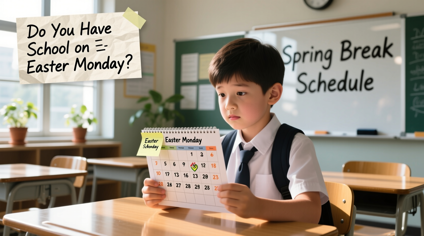 do you have school on easter monday