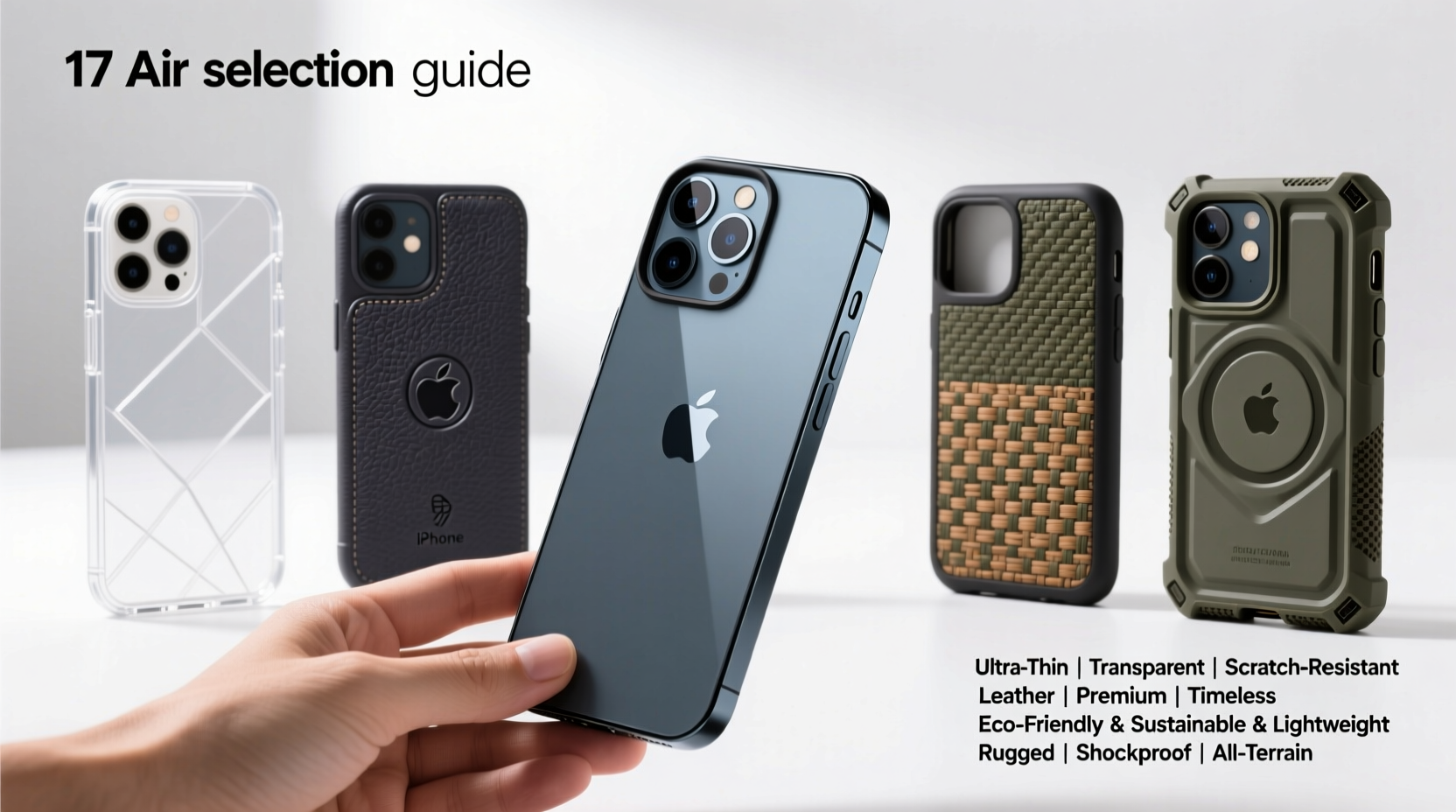 how to select the perfect iphone 17 air case a style and functionality guide