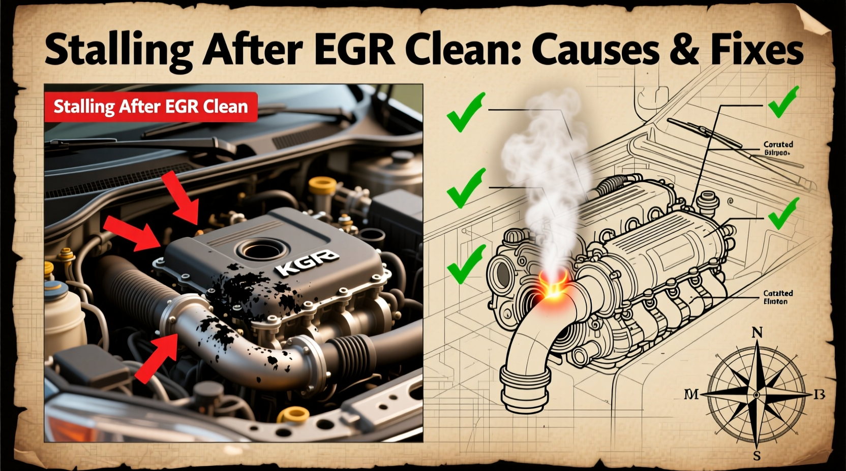 Kuga MK1 Stalling After EGR Clean: Causes & Fixes