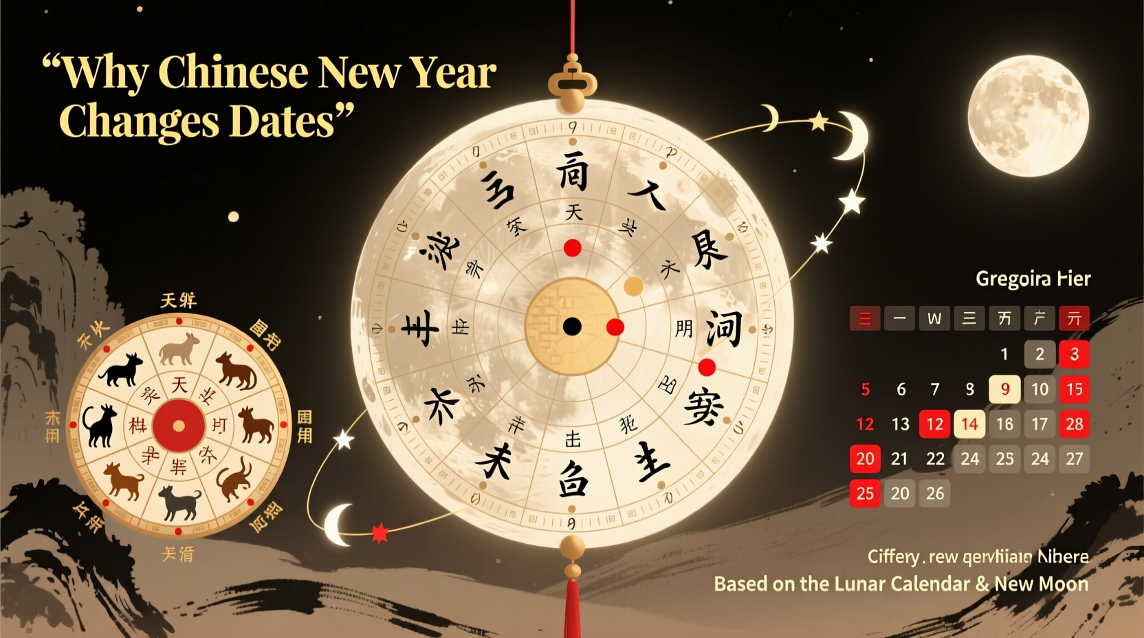 why do chinese celebrate new year on a different day