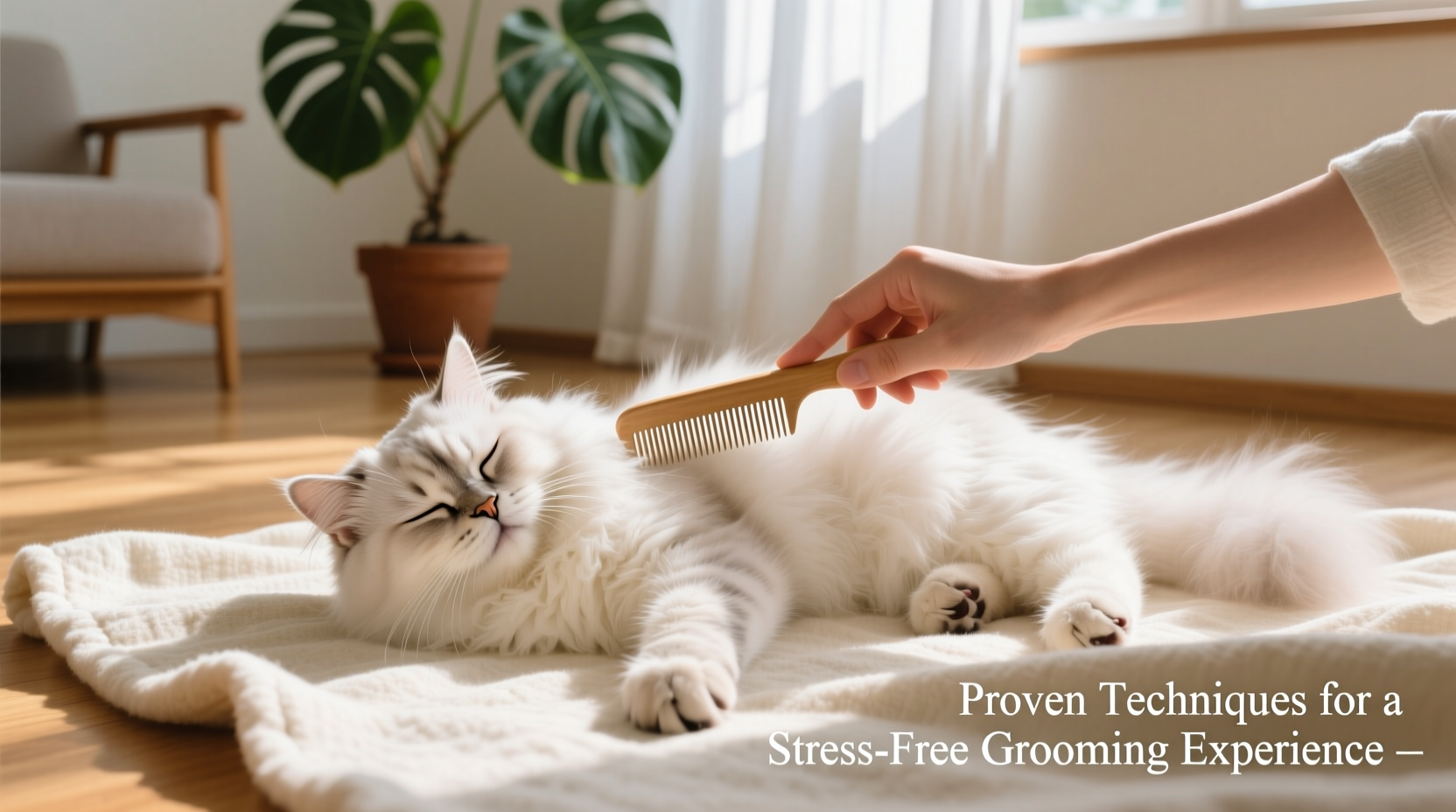 how to calm your cat for grooming proven techniques for a stress free experience