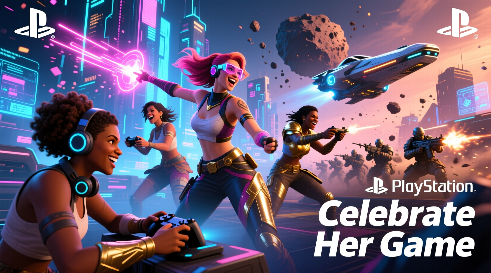 womens day theme playstation