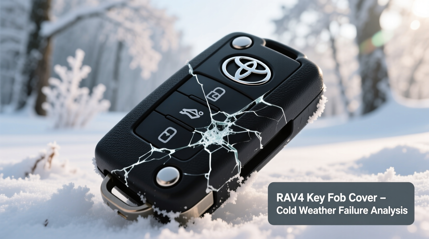 rav4 key fob cover cracking cold