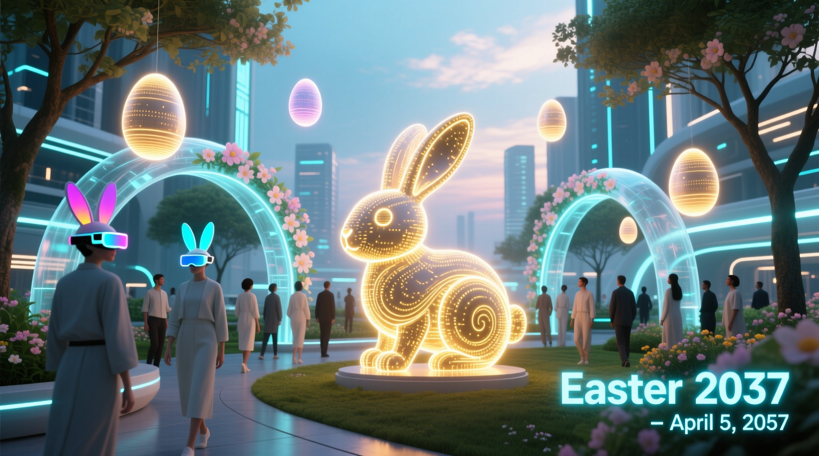 when is easter 2037