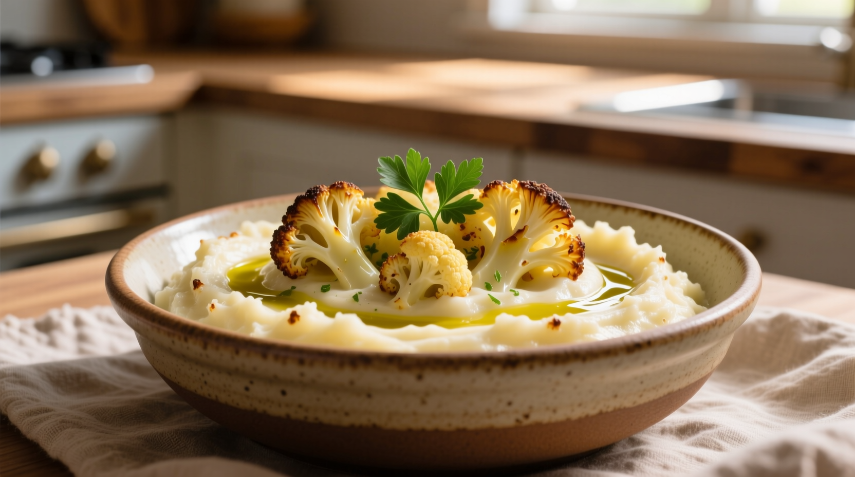 mashed potatoes with cauliflower