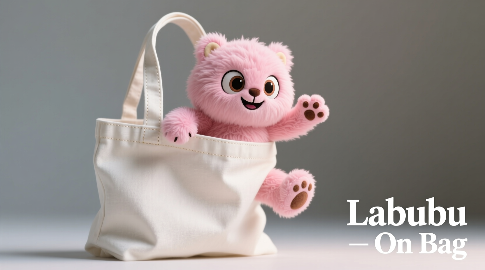 how to put labubu on bag