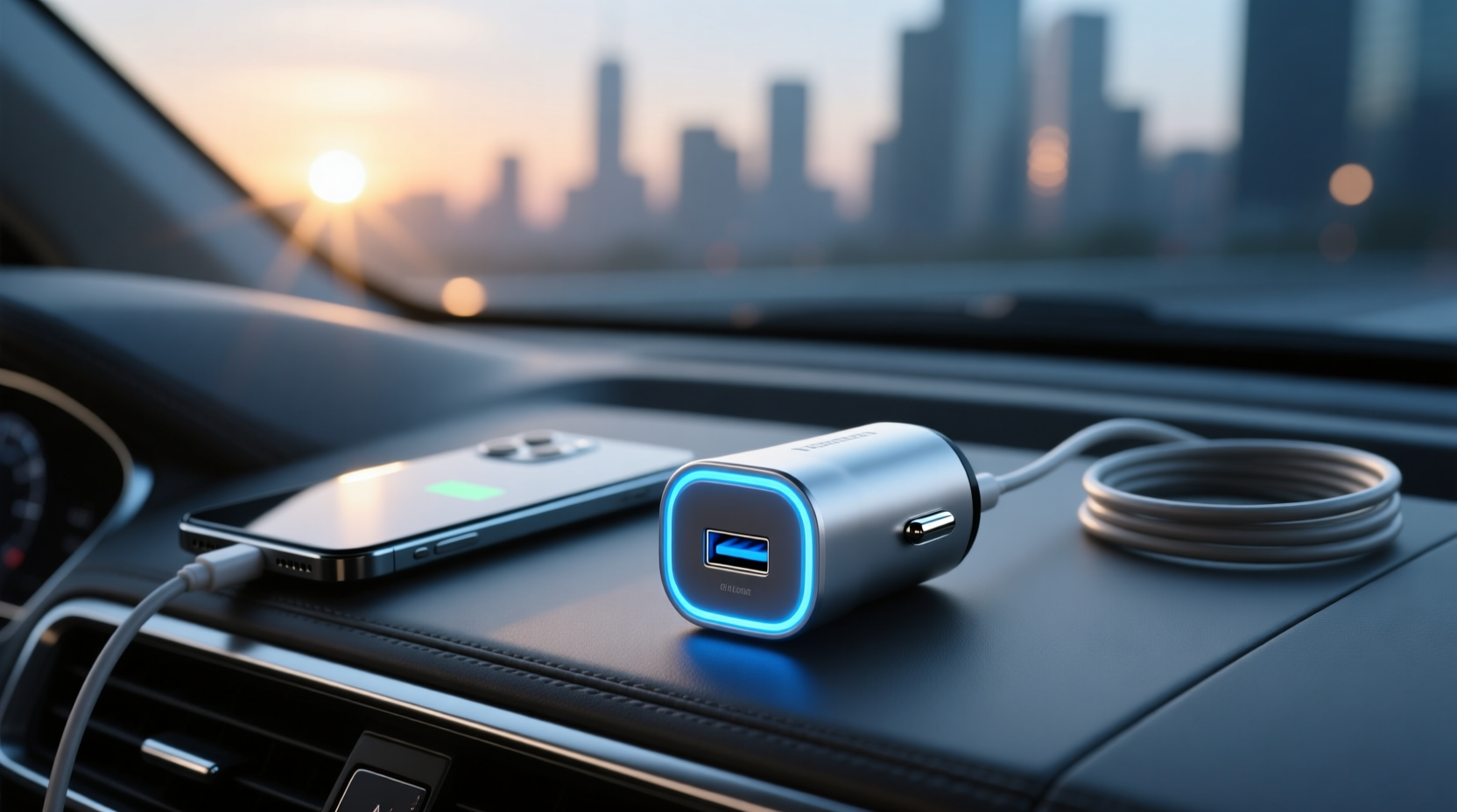 type c charger for car