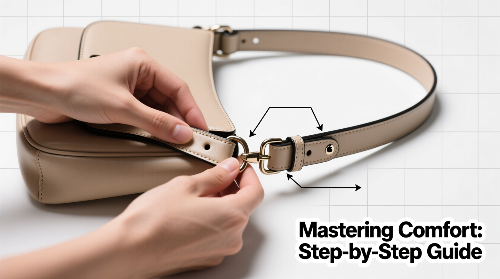 mastering comfort a step by step guide to adjusting the strap on your single shoulder bag