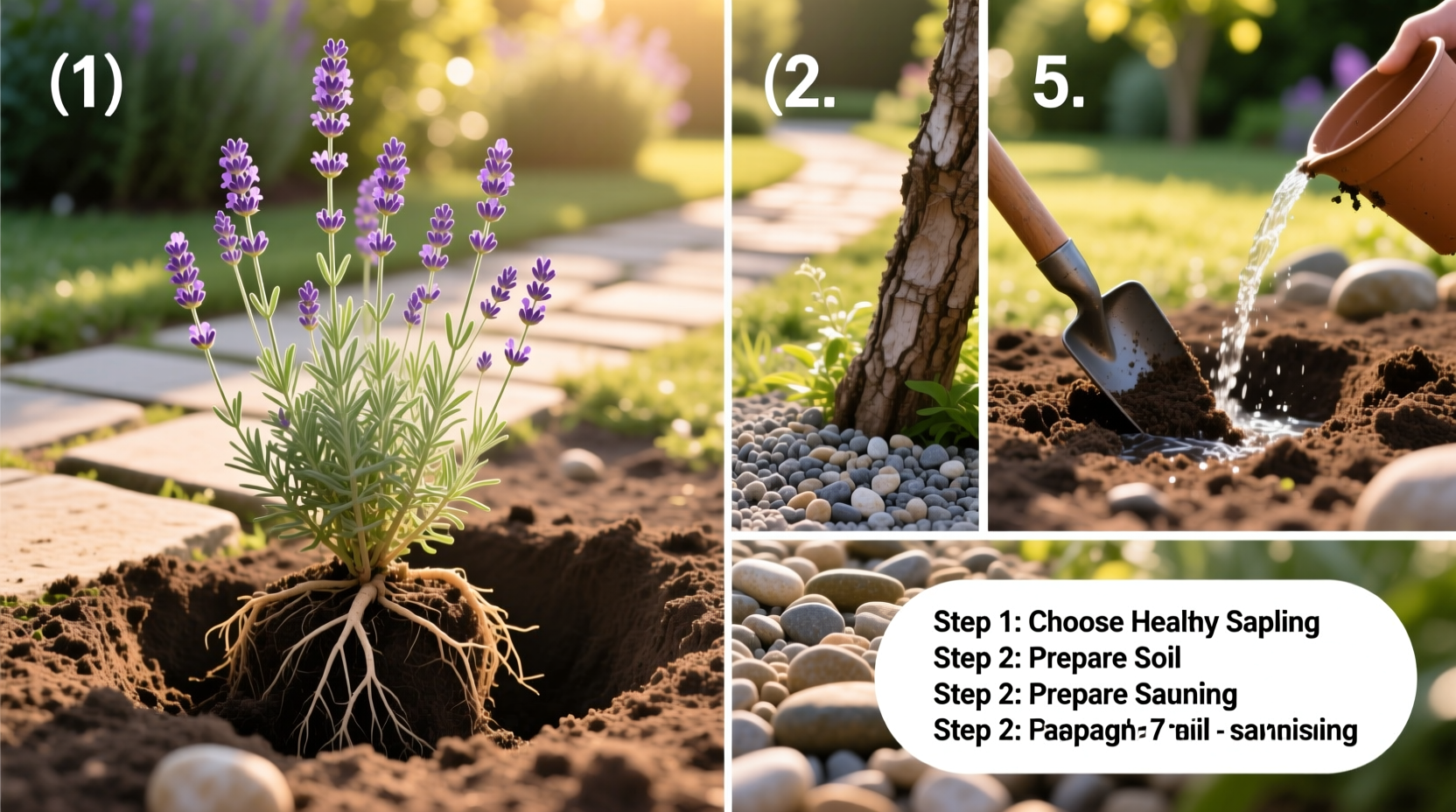 how to plant a lavender bush