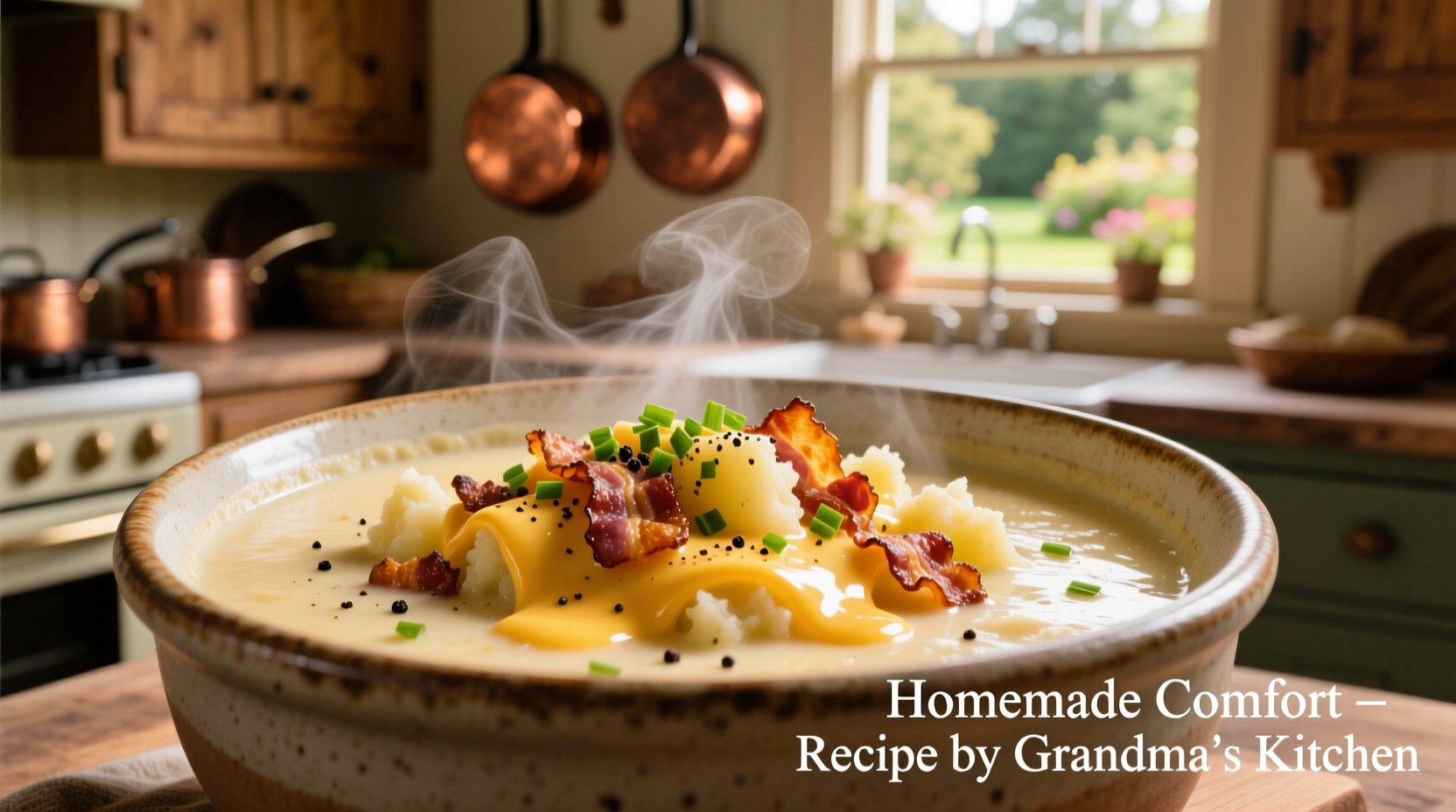 cheese and bacon potato soup