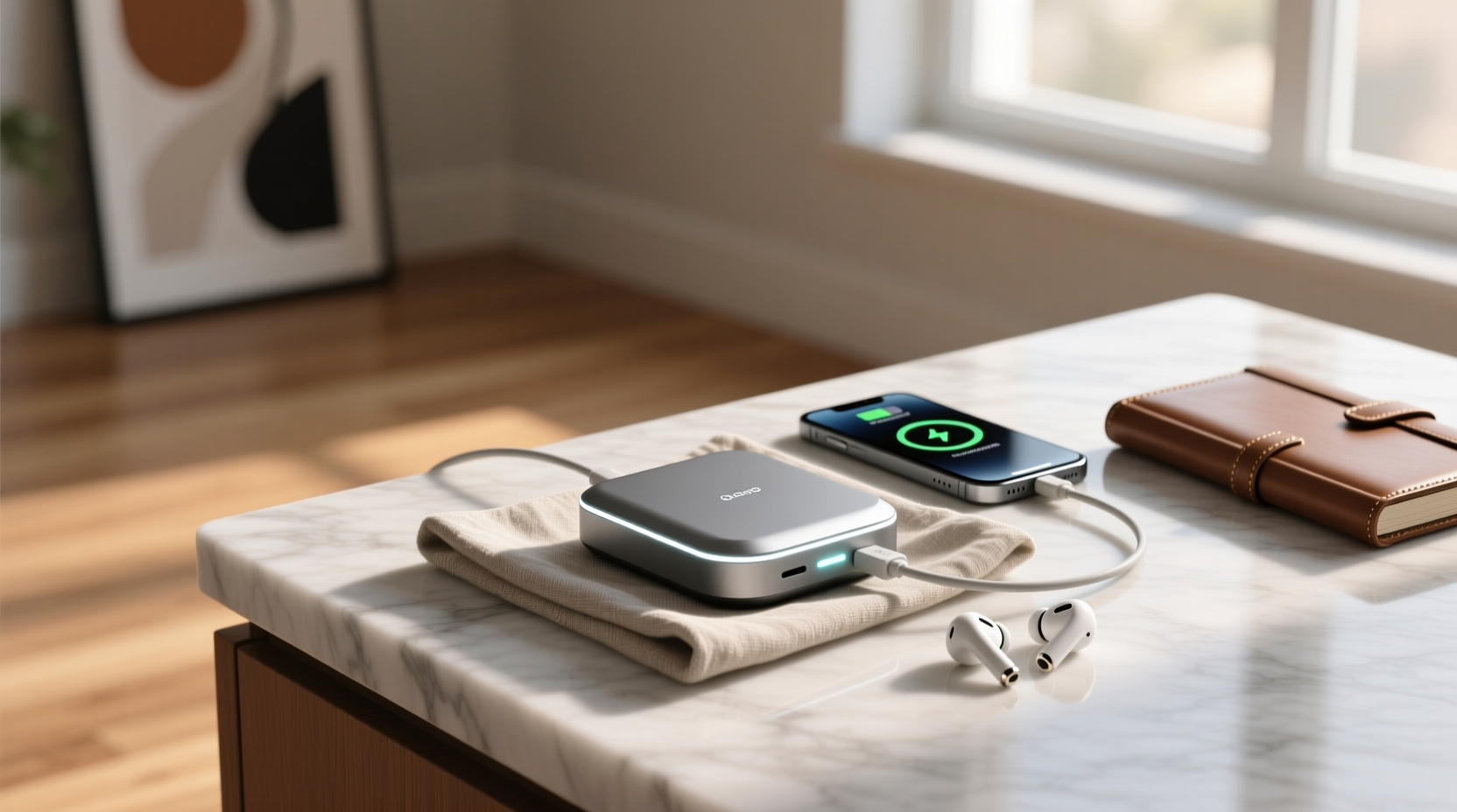 portable wireless charger