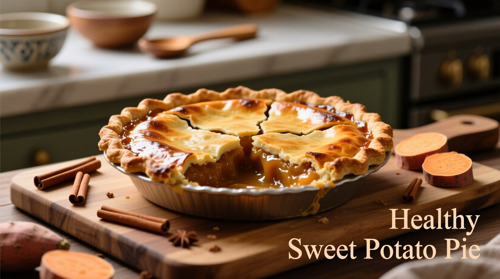 healthy sweet potato pie