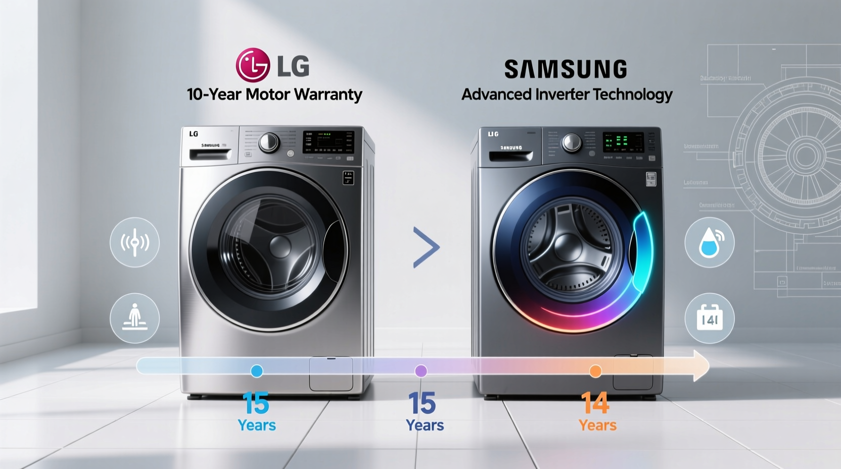 lg vs samsung top load washers which one actually lasts longer