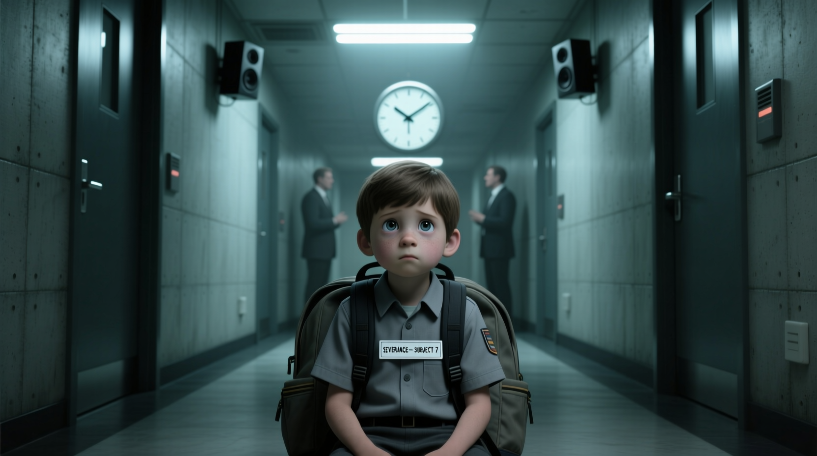 why is there a child in severance theories explanations