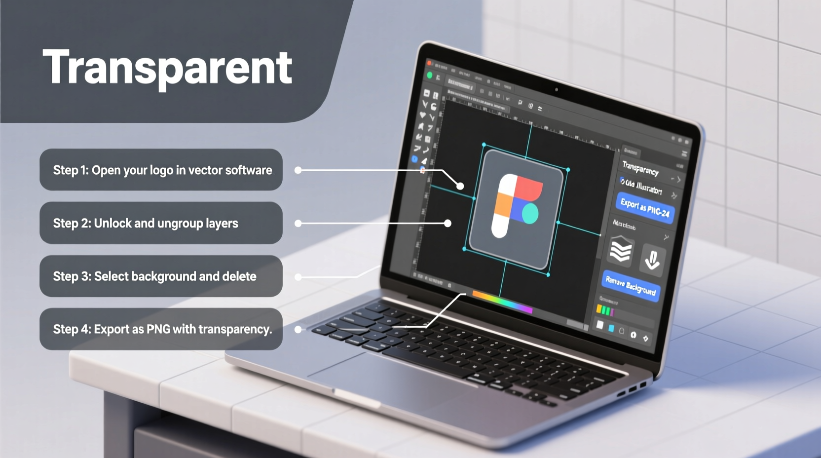 how to make your logo transparent step by step guide for clear backgrounds