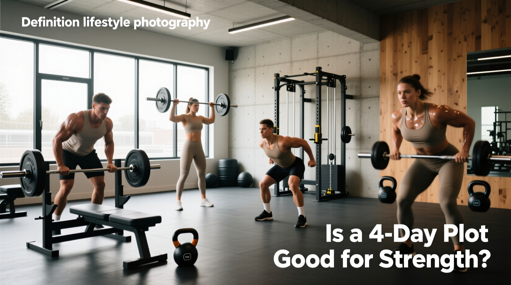 4 day split for strength training