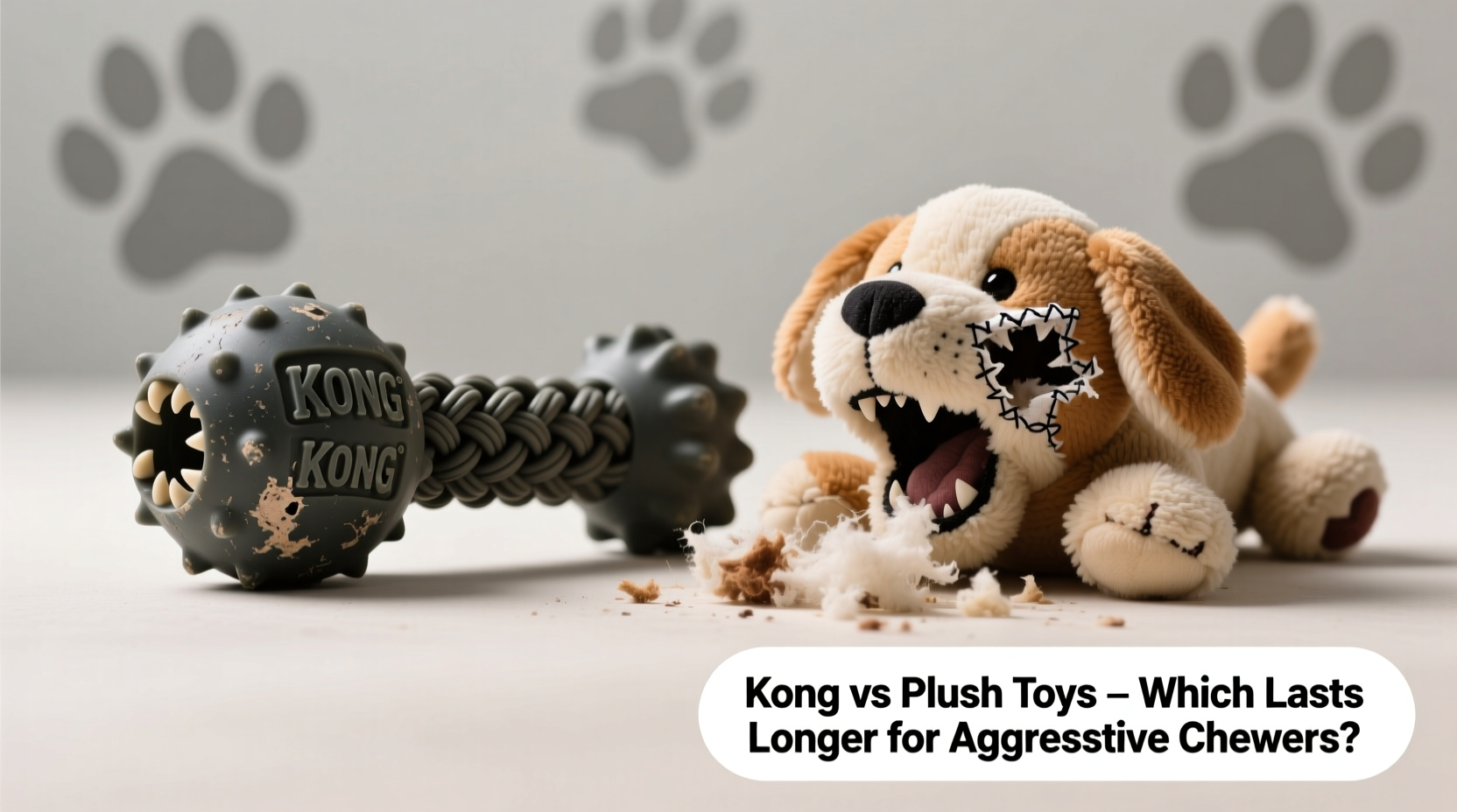 kong vs plush toys which dog toy actually lasts longer for aggressive chewers