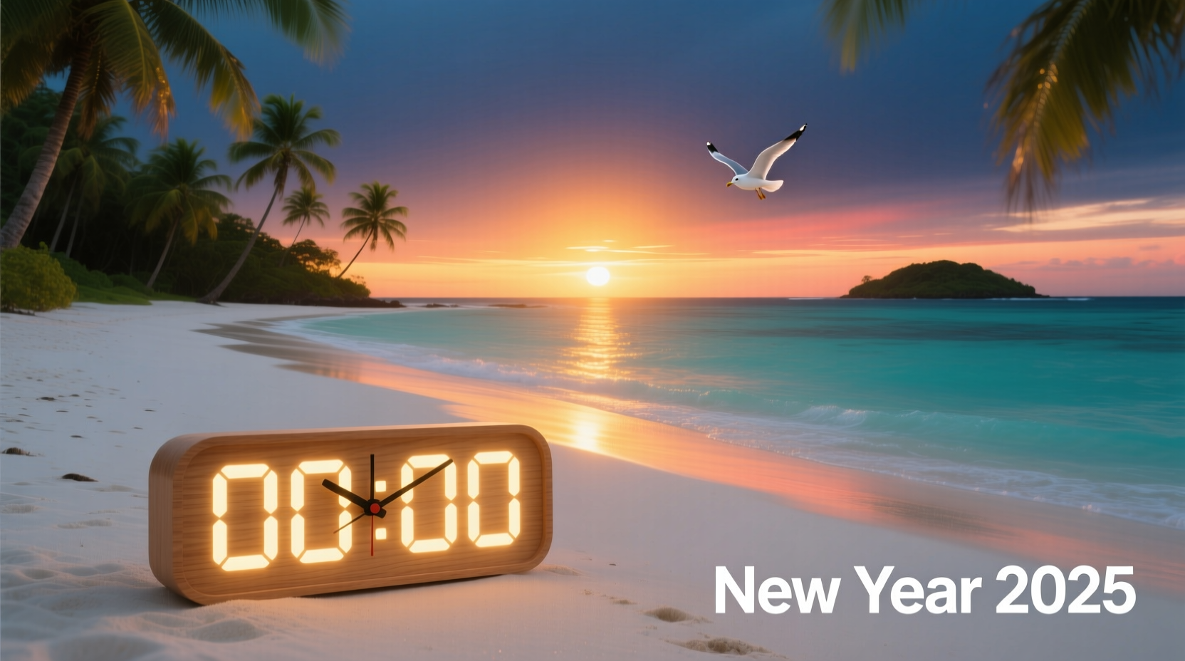 which time zone experiences the new year first
