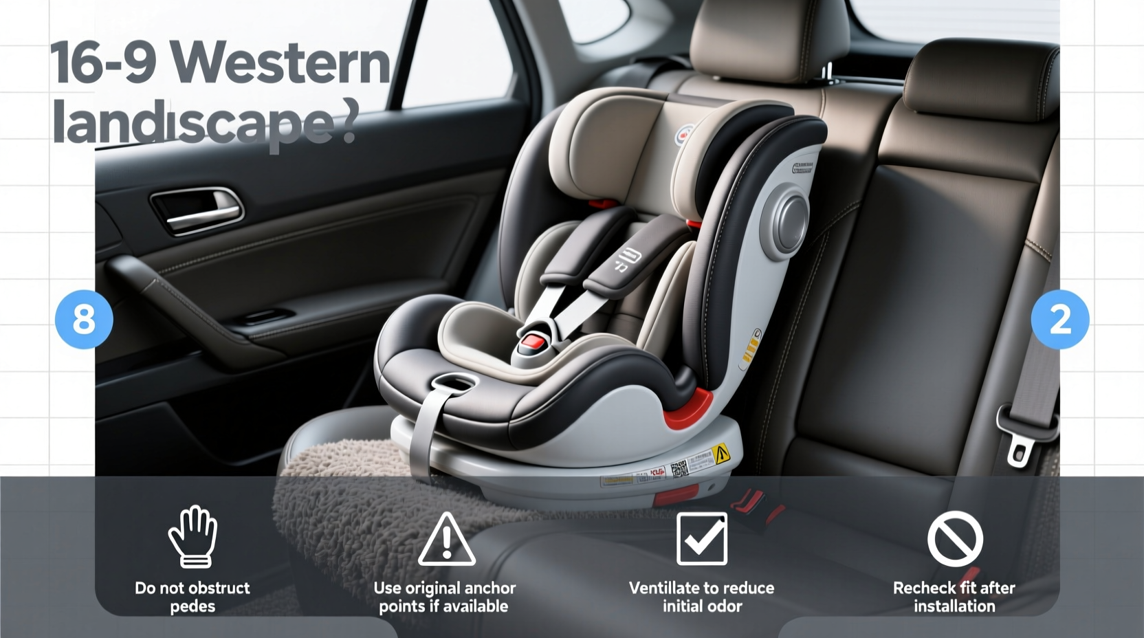 folding child car booster seat