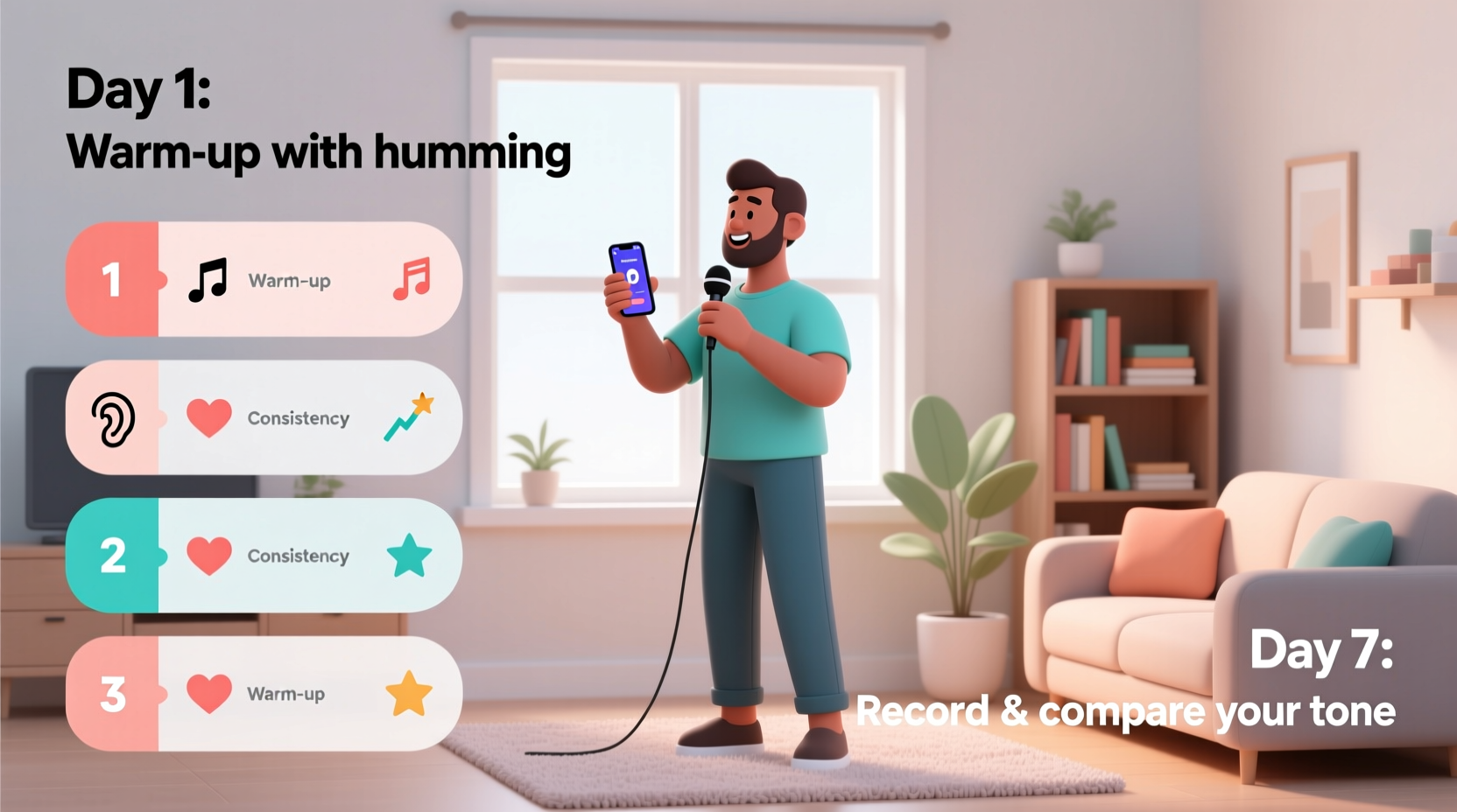 master your voice a step by step guide to learning singing at home for free