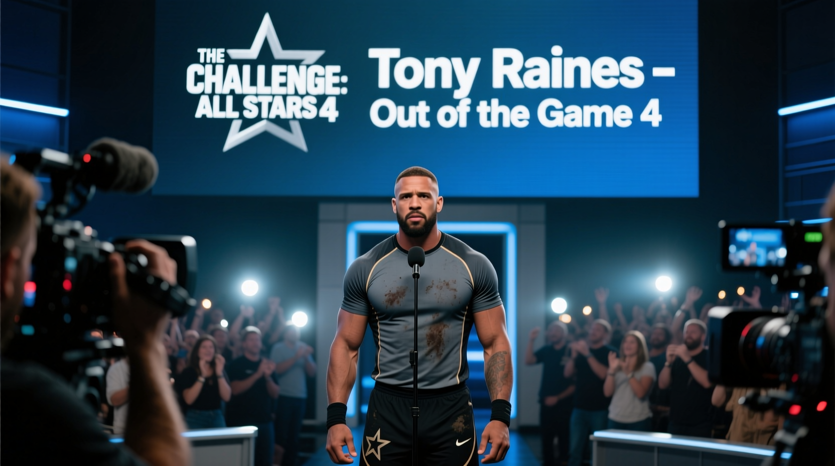 why did tony raines leave the challenge all stars 4