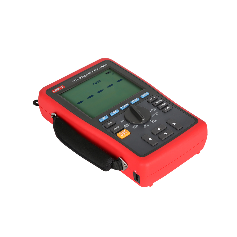 UNI-T UT620B USB data transmission keep DC low resistance tester digital earth resistance tester