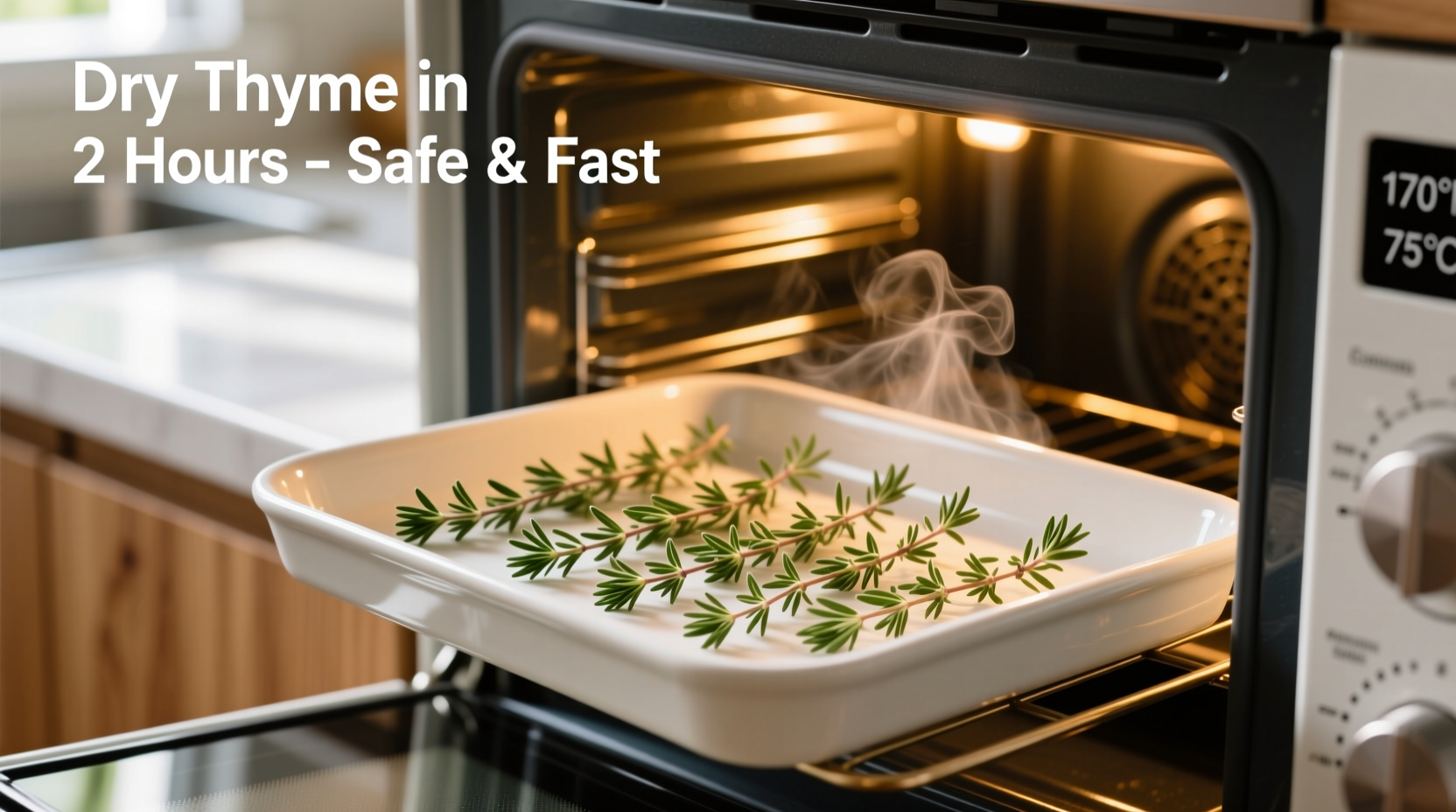 How to Dry Thyme in the Oven Quickly & Safely