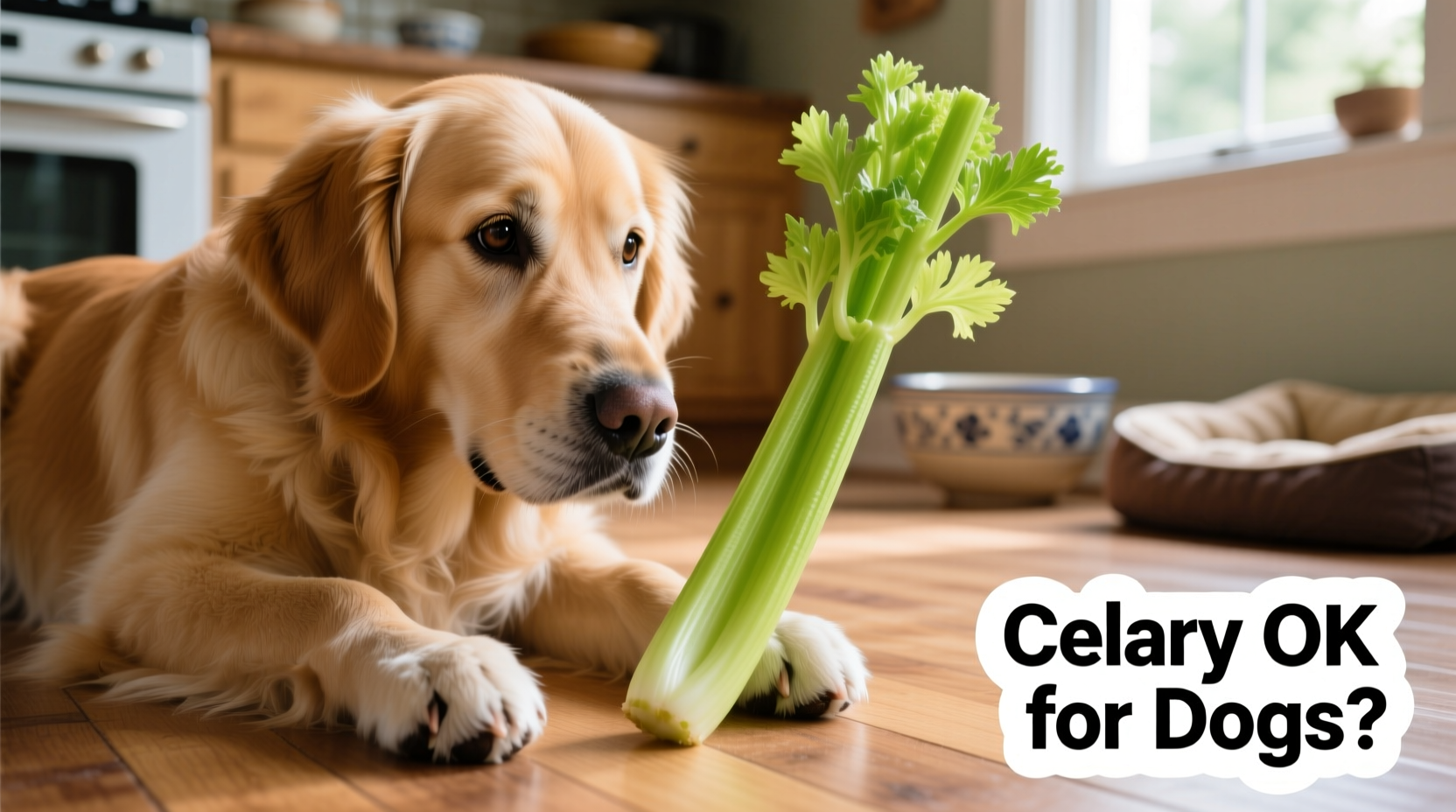 celery ok for dogs