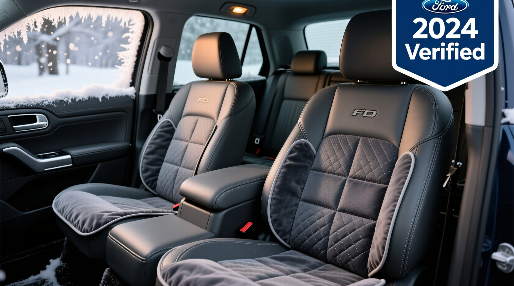 f150 leather seat slip winter