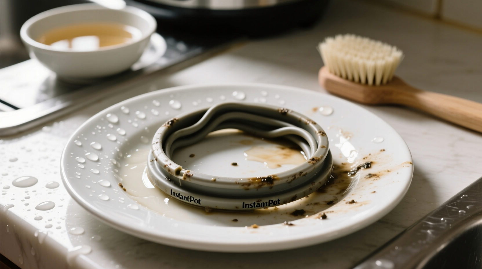 how to clean your instant pot ring