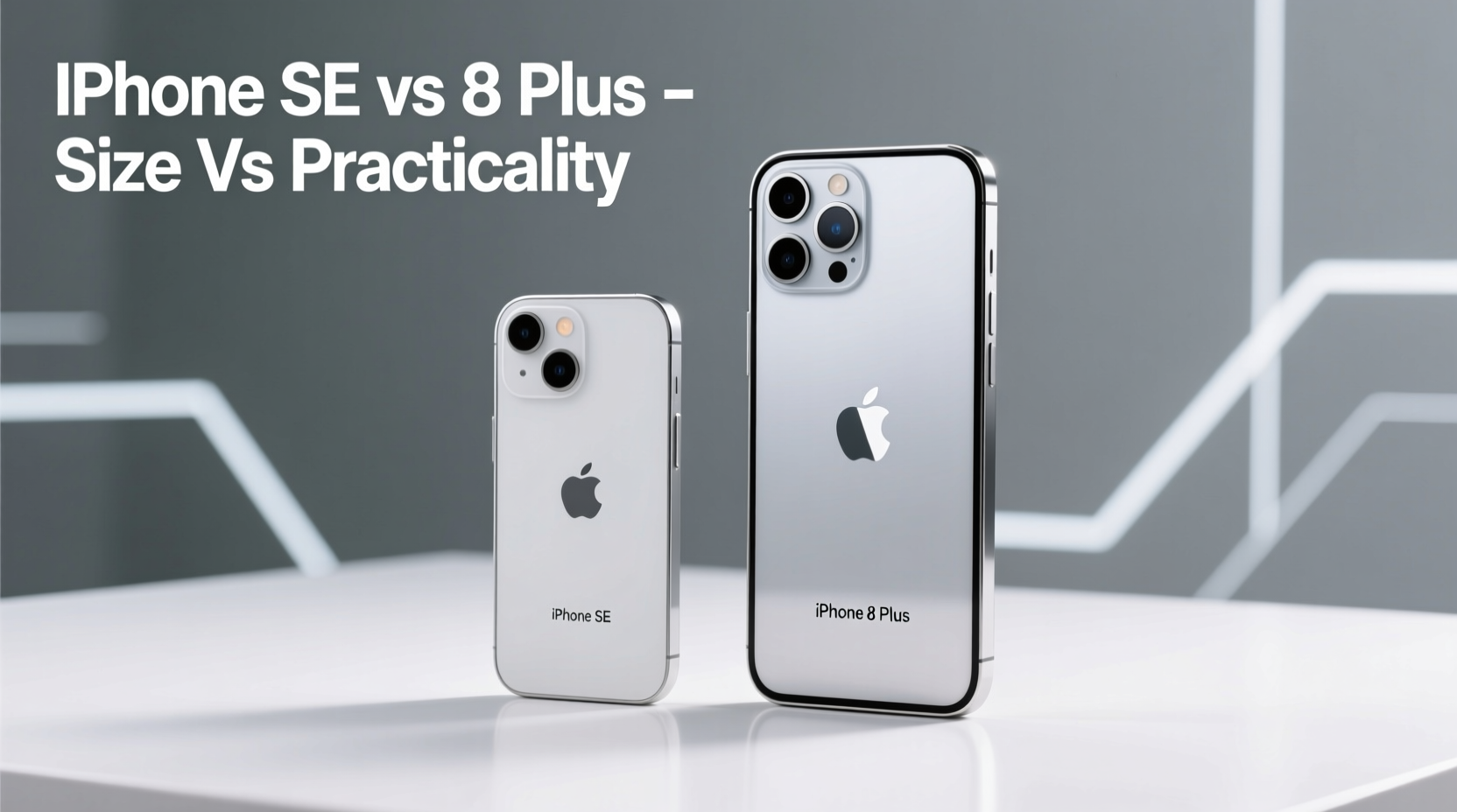 iphone se vs 8 plus is bigger really better or is the se more practical