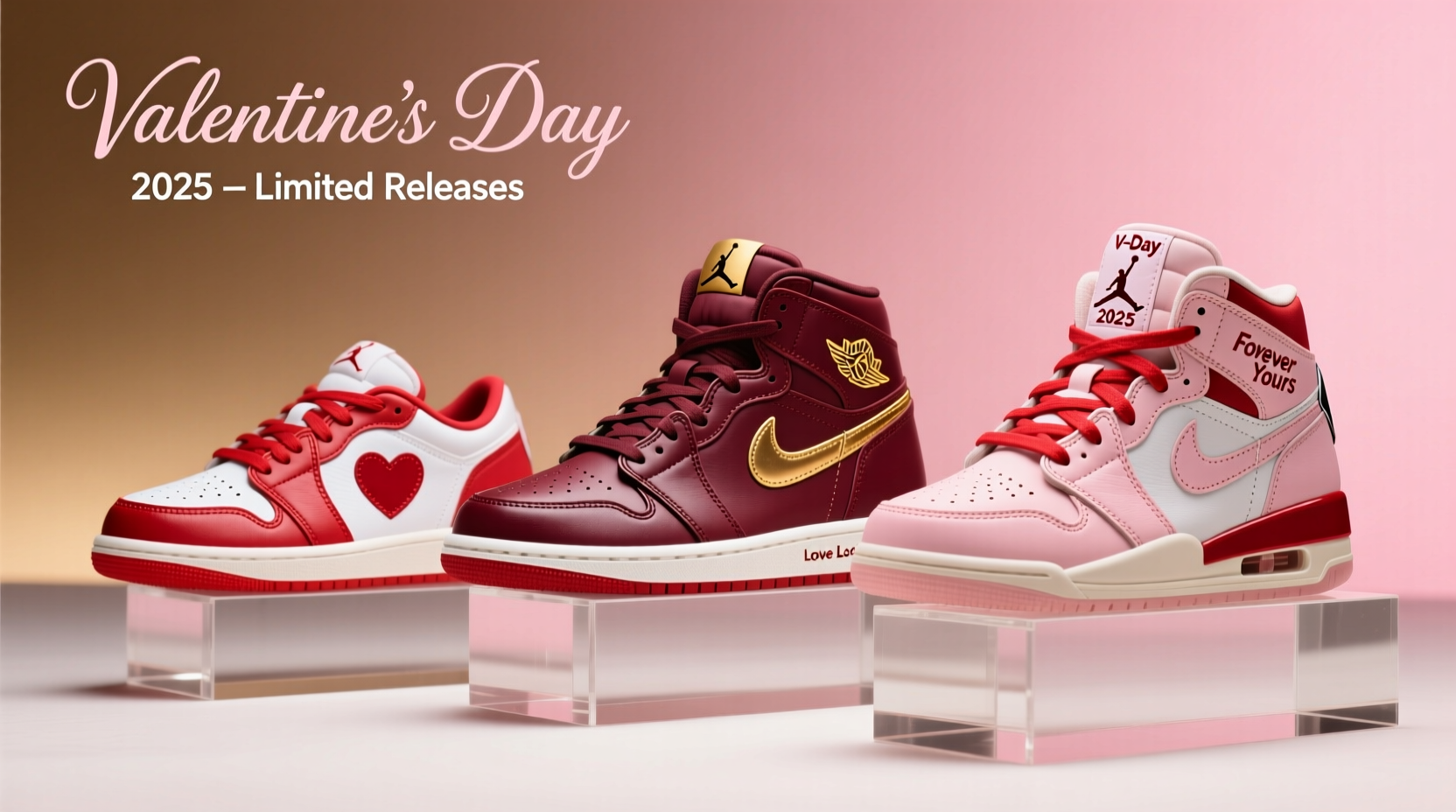 what jordans come out for valentines day
