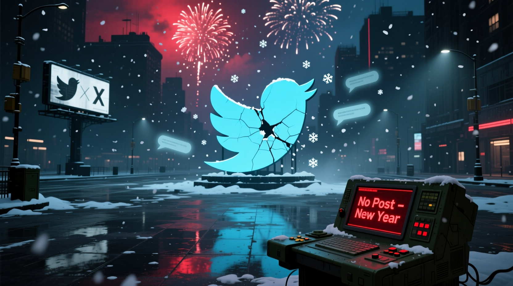 did strategic command post on twitter for new year