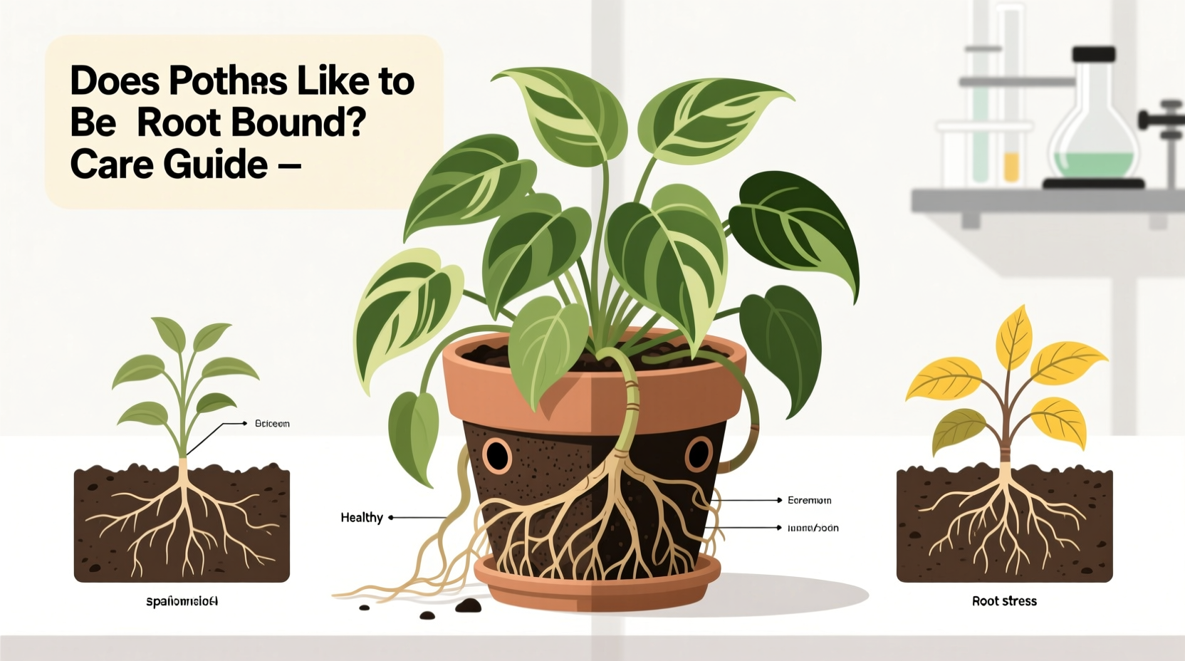 does pothos like to be root bound