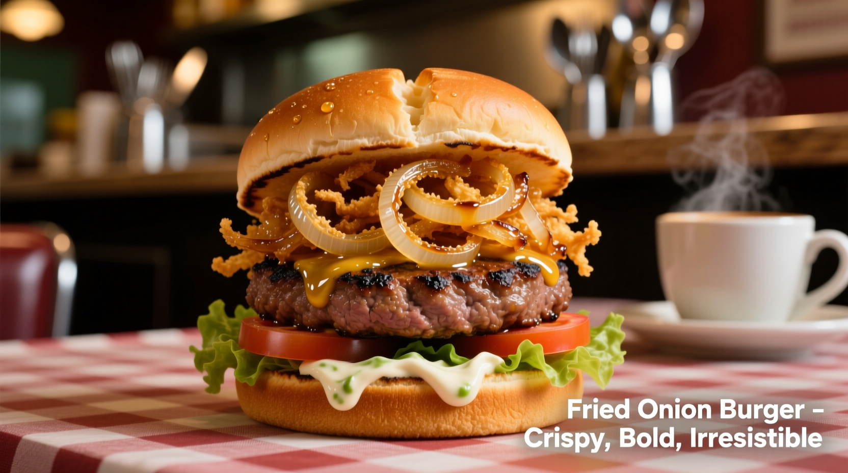 fried onion burger