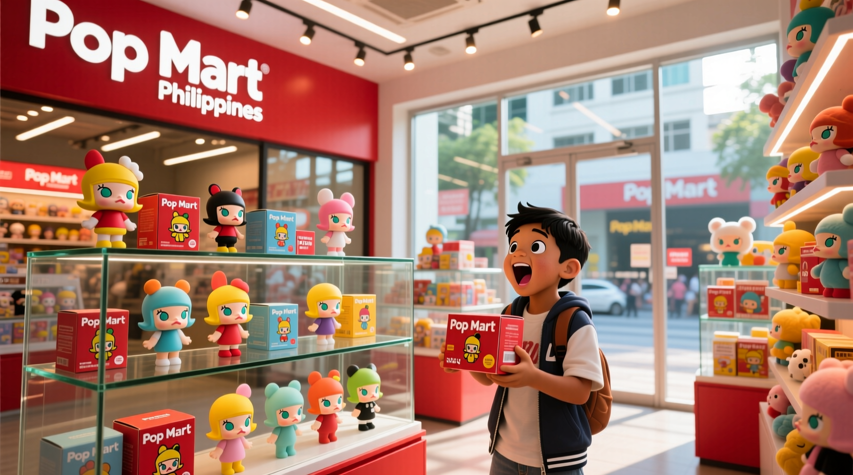 is there a pop mart store in the philippines