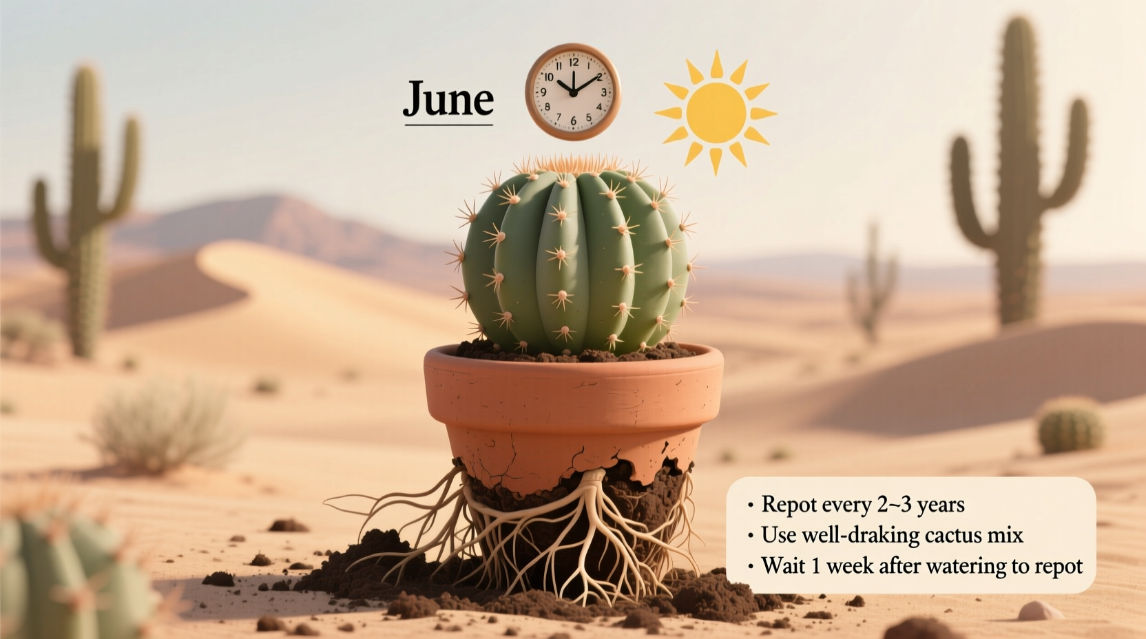 When to Repot a Cactus: Best Time & Care Tips