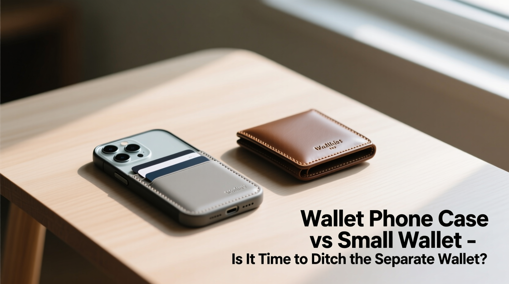 wallet phone case vs small wallet is it time to ditch the separate wallet