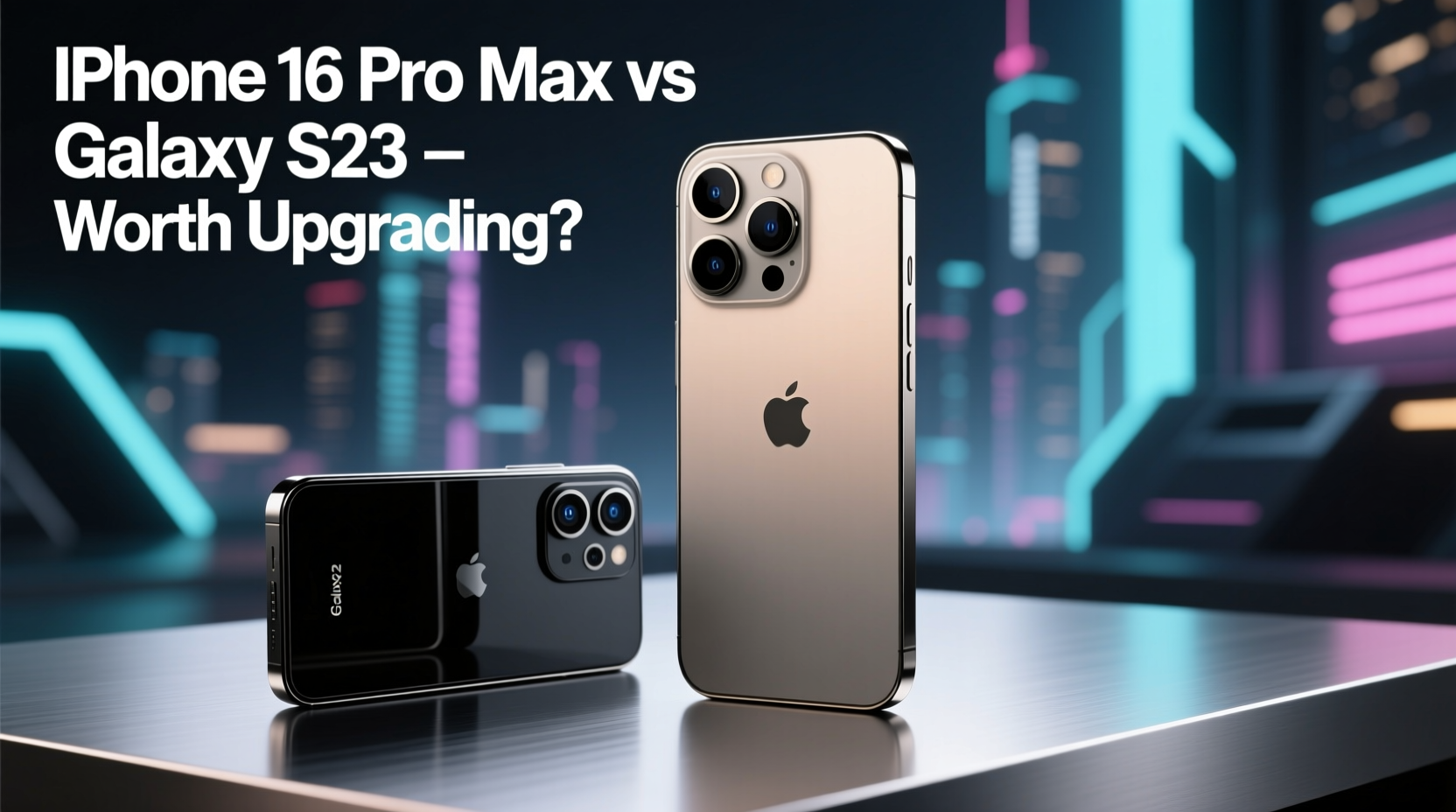 iphone 16 pro max vs galaxy s23 is it worth upgrading or is the s23 still a beast