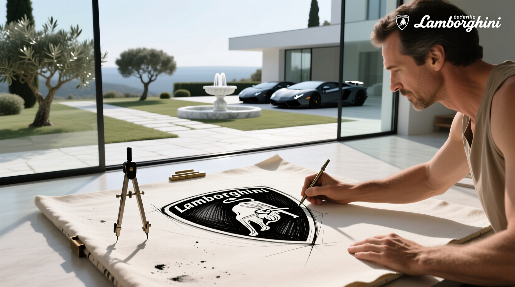How to Draw the Lamborghini Logo: A Complete Step-by-Step Guide