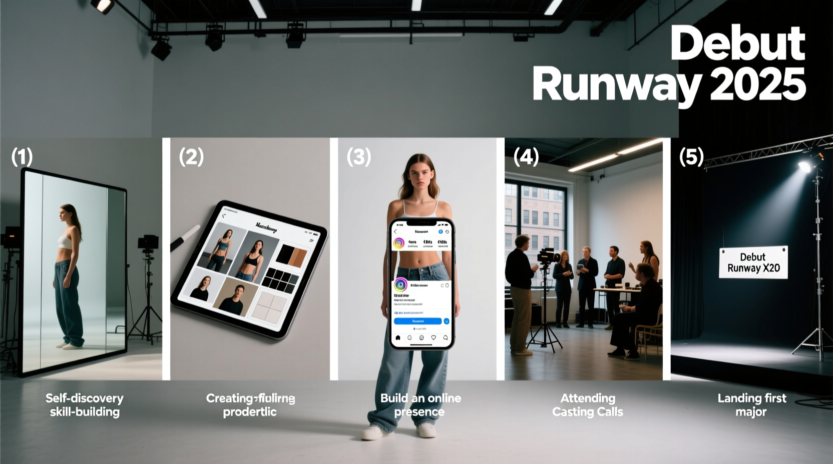 essential steps to build a successful modeling career from scratch