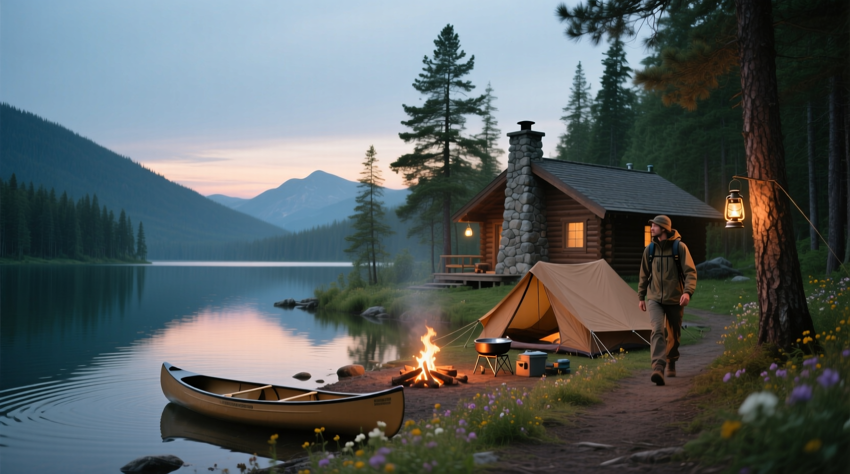 camping for mental wellness mindfulness